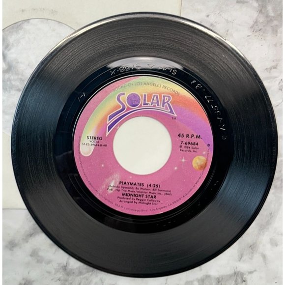 Midnight Star Operator / Playmates 45 Funk Electronic 1984 Solar 7-69684 - Picture 6 of 6